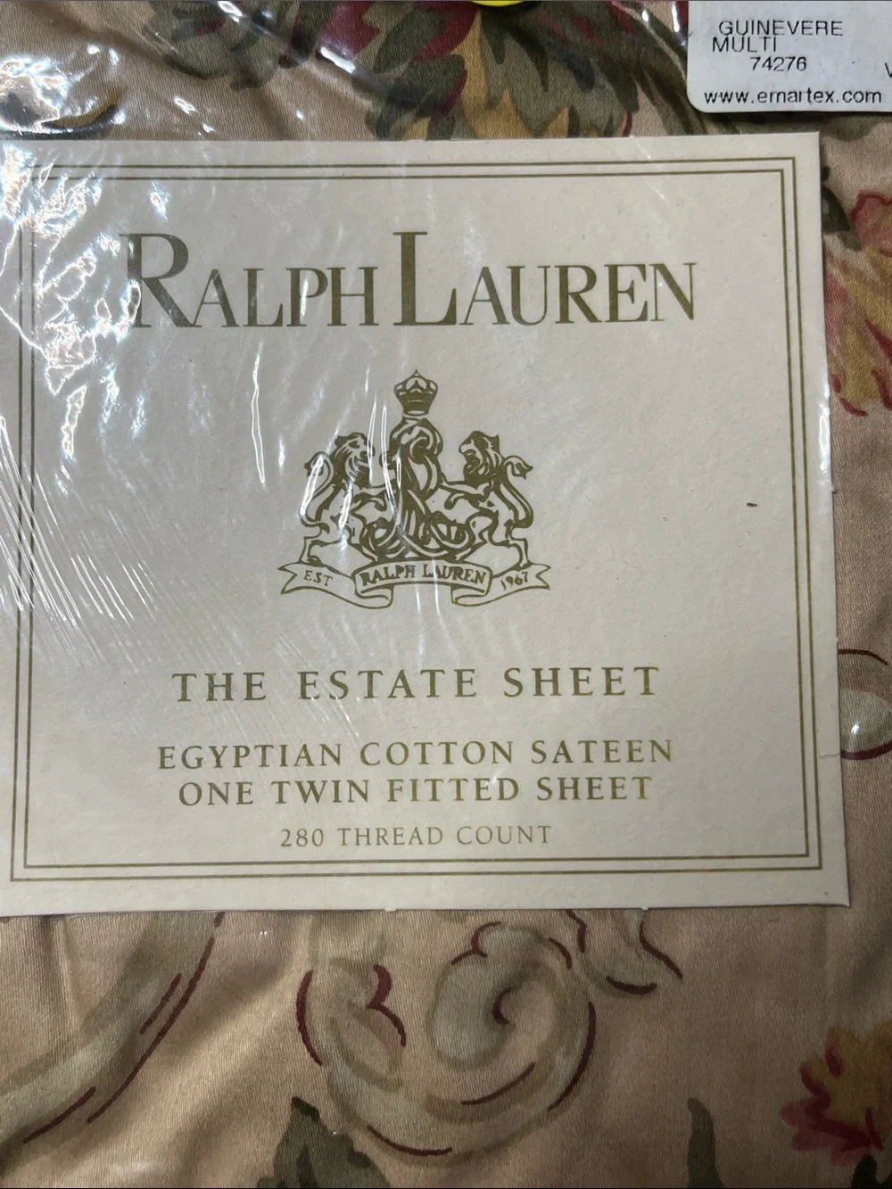 Ralph Lauren set Quenevere Egyptian cotton.sateen collectible BUNDLE 3pc